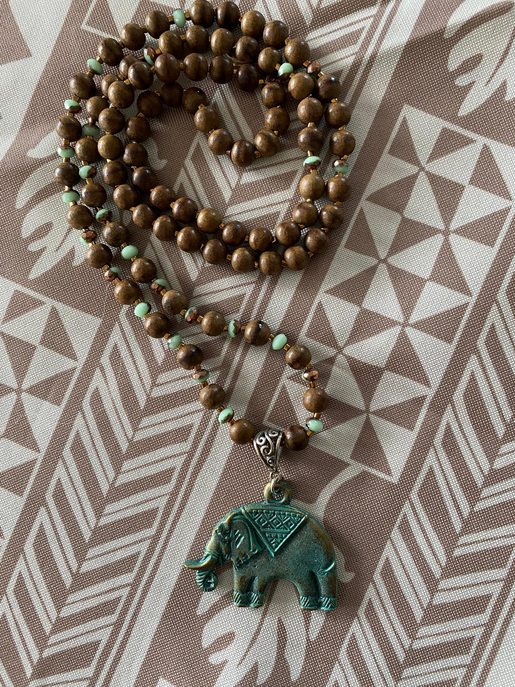 Elephant Mala Necklace